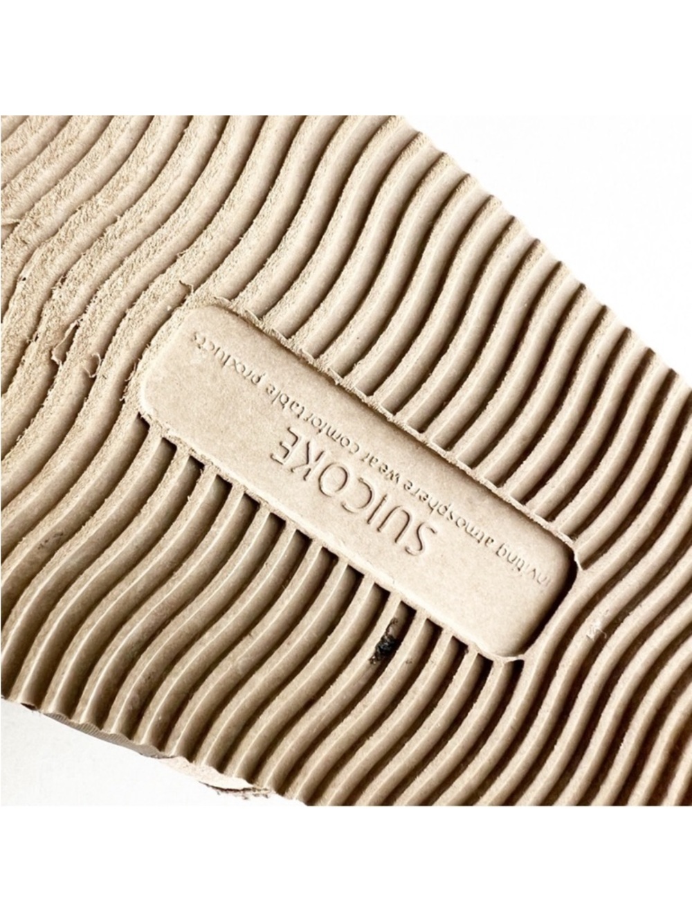 SUICOKE Moto-Cab Sandal Sherpa Slide Velcro Comfort Slip On Chunky Flip Flop - Picture 7 of 8